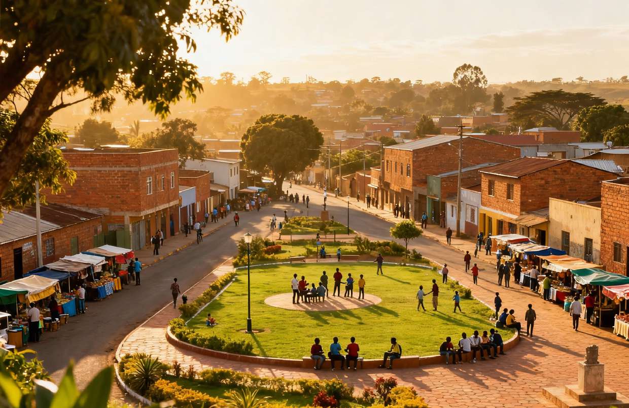 South African township community